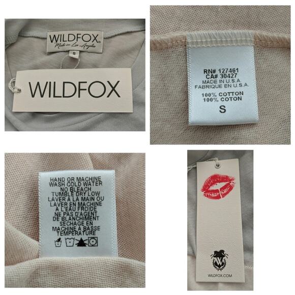 Wildfox Fantasy Blocked Legend Tee - Size S - NWT - Picture 7 of 8